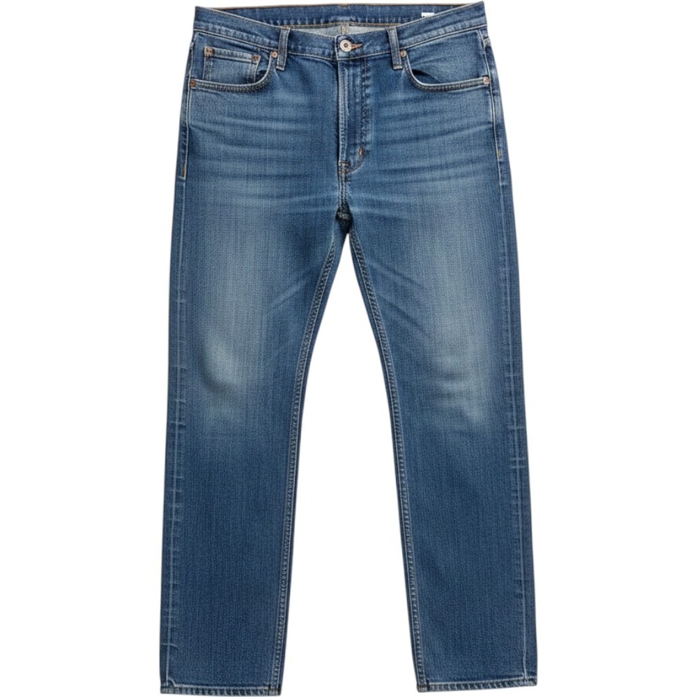 Wrangler Mens Relaxed Fit Jeans Blue Denim 46x32